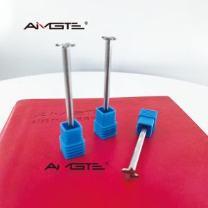 Custom Solid Tungsten Carbide T Slot Cutter 4 Flute T Type Milling Tool for CNC