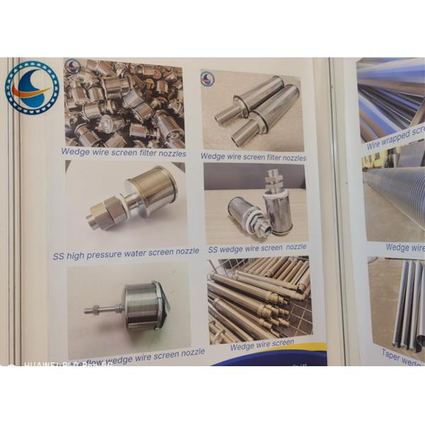 Ss 304 Wedge Wire Screen Filter For Wastewater Treatment