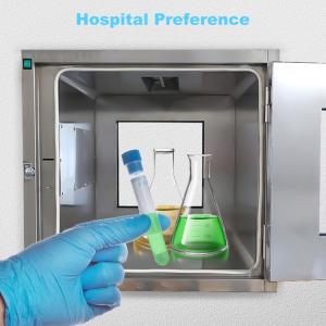 China GMP-Compliant Flat Door Pass Box | 304 Stainless Steel |Pharma Grade factory
