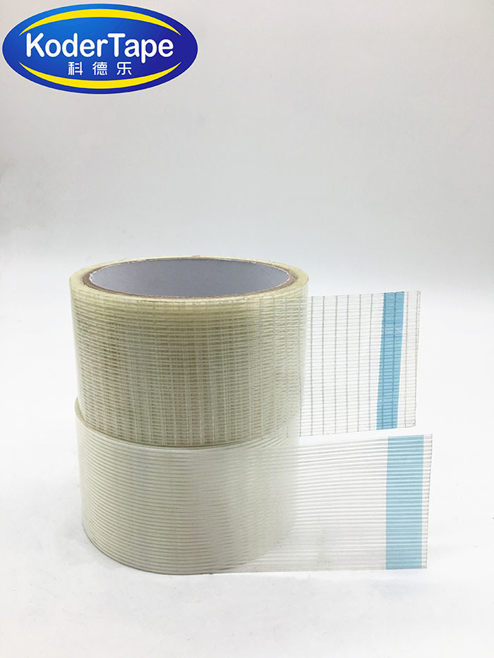 PET Transparent Glass Filament Shipping Tape Of 10-1000M Length