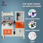 13kw 50HZ Silicone Products Making Machine , Clothes Rubber Plate Vulcanizing