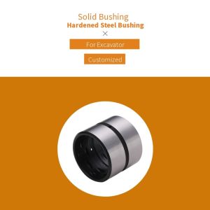 GCR15 Hardened Steel Sleeve Bearing Bushing Groove