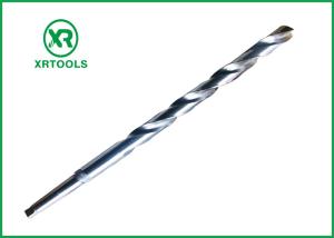 China White Finish Morse Taper Drill Bits , Extra Long Tapered Drill Bits For Metal factory