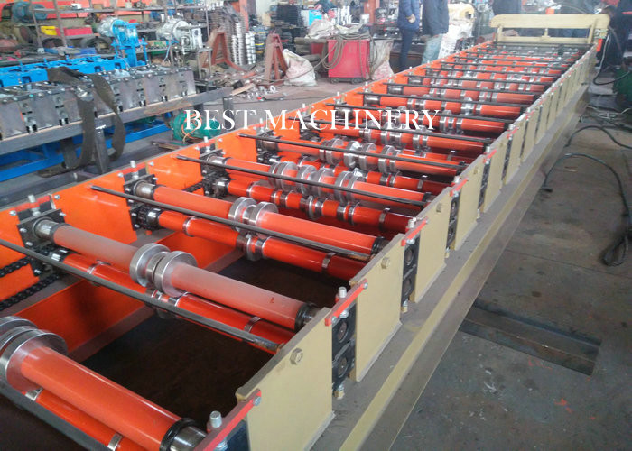 IBR Metal Roofing Pofile Steel Sheet Roll Forming Machine With PPGI / GI Material
