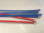 Self - Lock PVC Coated Stainless Steel Cable Ties Solar Mounting Accessories Kit