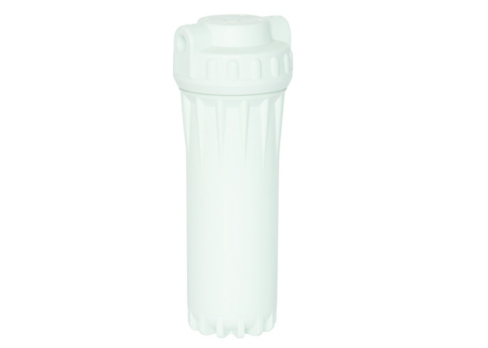 Clear big blue plastic cartridge filter housing for pretreatment sedimentation filter of RO purifier