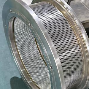 China Muyang 600 Customized Hole Size Die For Pellet Mill Heat Treatment Annealing factory