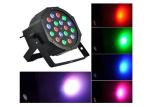 Cheap Indoor Led Par Light 18 X 1w/3w Flat Par Plastic House Low Cost TSA119