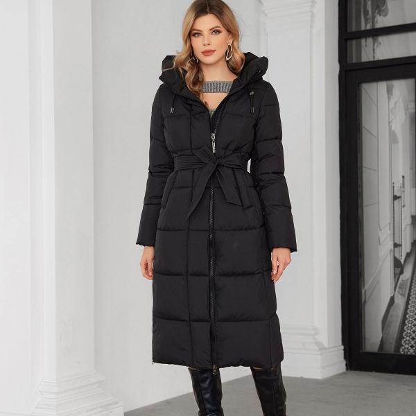 Women Long Coat Winter Warm Coat Down Or Biodown Or Bio Fluff Coat For Winter