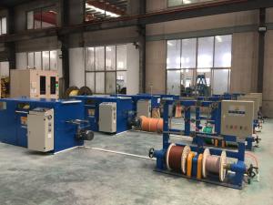 China 5.0Kgf Double Twister Wire Bunching Machine With Adjustable Winding Pitch factory