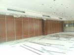 Office Singapore Wooden Partition Wall , Interior Movable Sliding Folding Doors