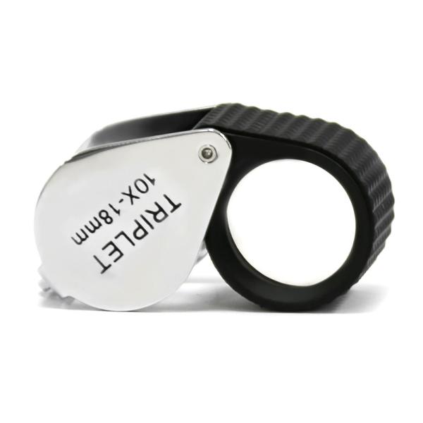 Gem Diamond Jewelry Loupe Magnification of 15X Triplet and Size of Lens with