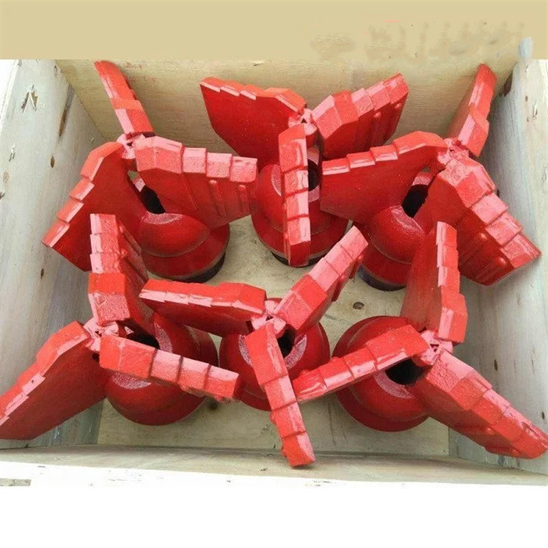 152mm 6" 3 Wings Step Drag Bit For Water Well Drilling