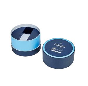 China Elegant Custom Watch Box Packaging Cardboard Tube Gift Box With Pillow factory