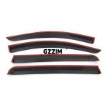 Car Exterior Accessaries Window Visors For Mitsubishi L200 Triton 2016-2022