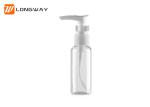 50ml Boston pet bottles with lotion pump dispenser plastic travel lotion bottles