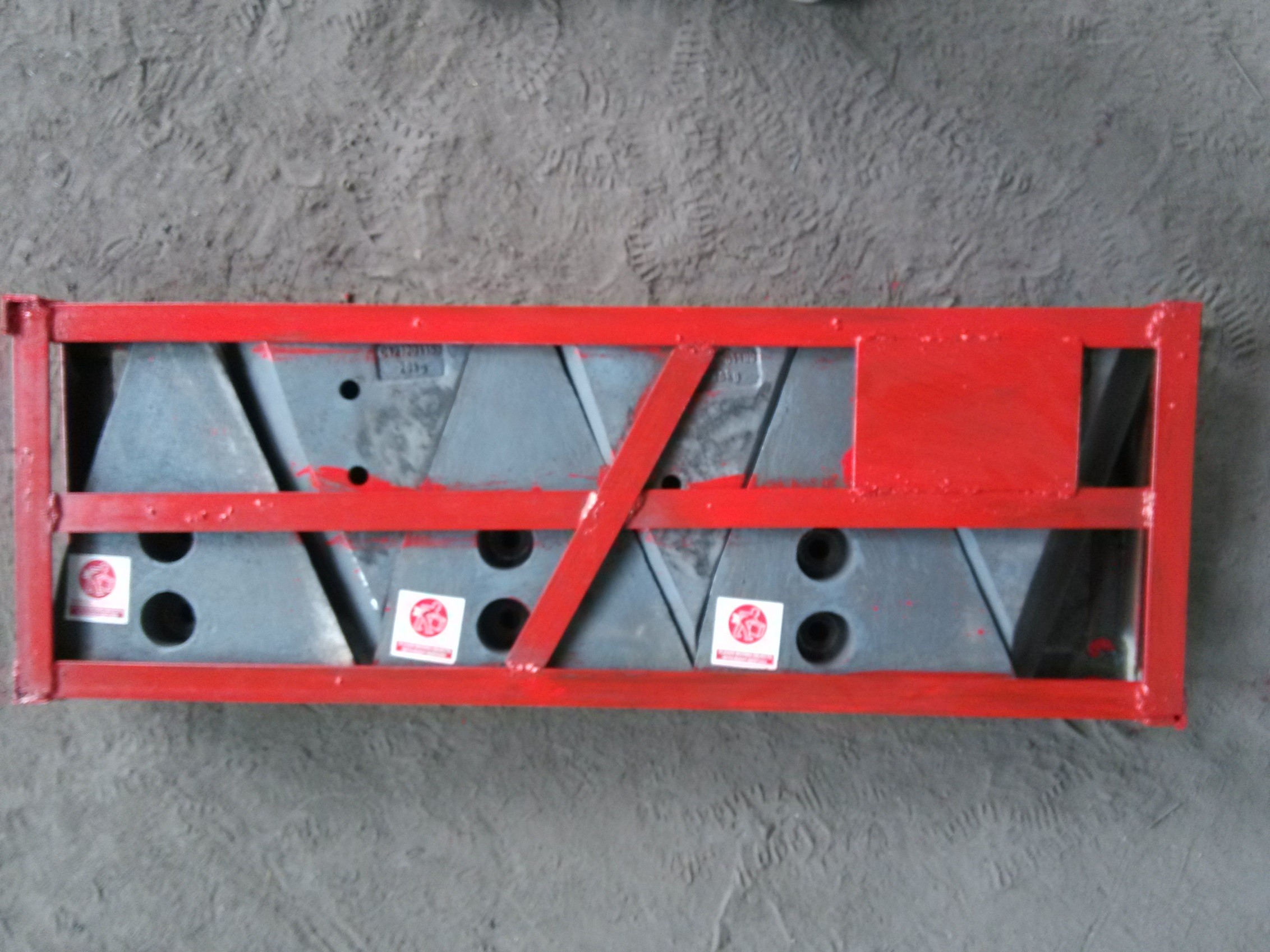 Martensitic Steel Castings Ball Mill Lining For Ball Mills Hardness More Than HRC50