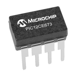 China American Microchip Integrated Circuits PIC12LCE673-04/P Brand New Original Electronic Components Package DFN-6-EP(1.6x1.6) Monitor and Reset Chip factory