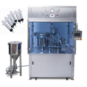 China Stainless Steel Automatic Syringe Filling Machine 8ml/1800 - 2100 Per Hour factory