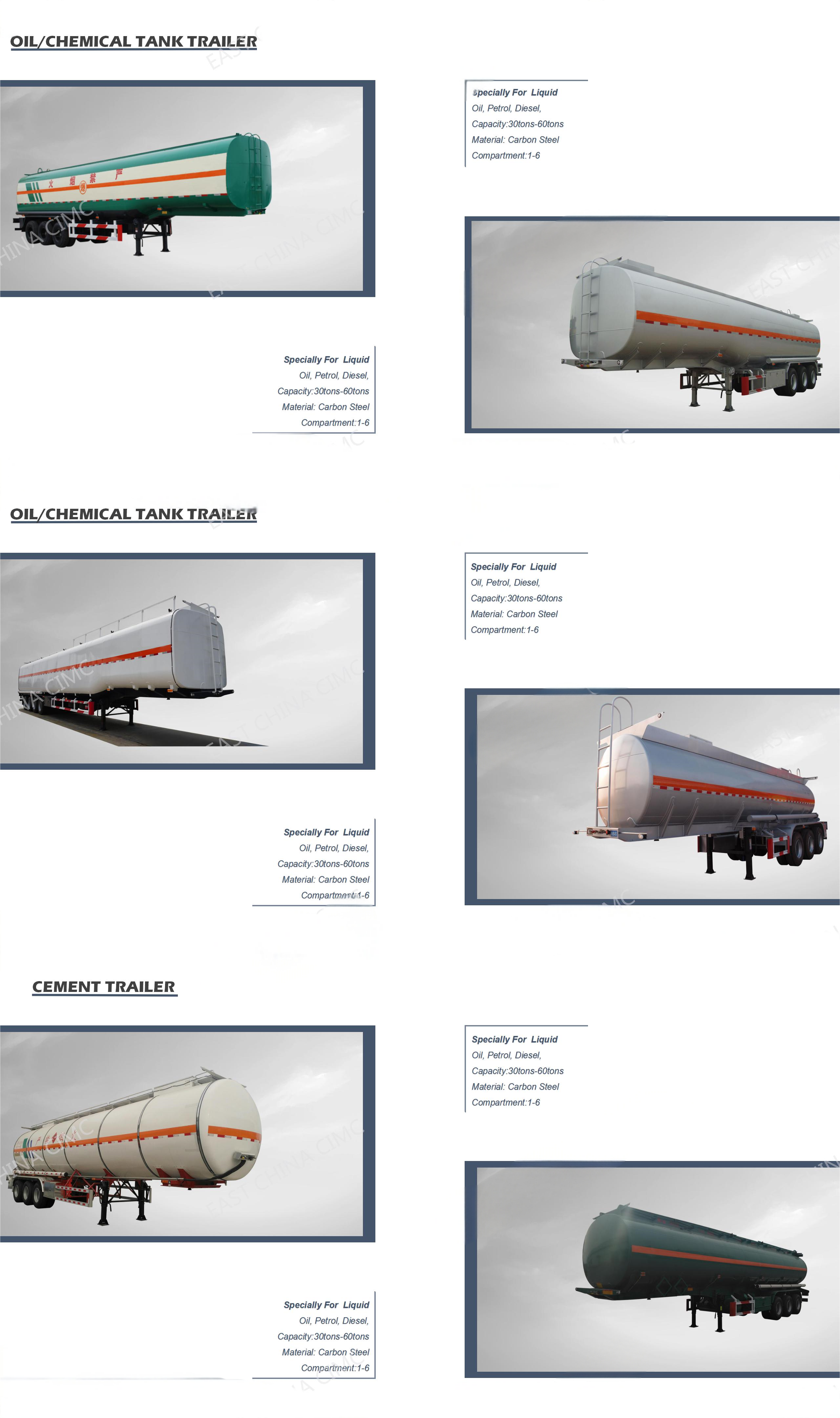 Heavy-Duty Fatbed Semi Trailer for sale in Africa: Designed for Stable and Efficient Transportation of Oversized Loads