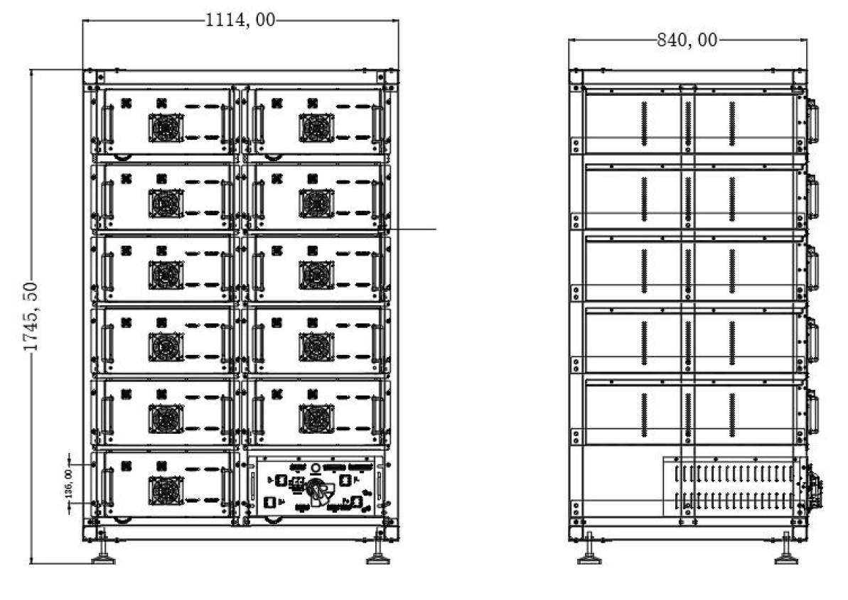 High Voltage Lithium-ion Battery System For Modular Battery Energy Storage