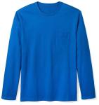 Fashion Men′s General Fitted Long Sleeve T-Shirt with Pocket Support Custom