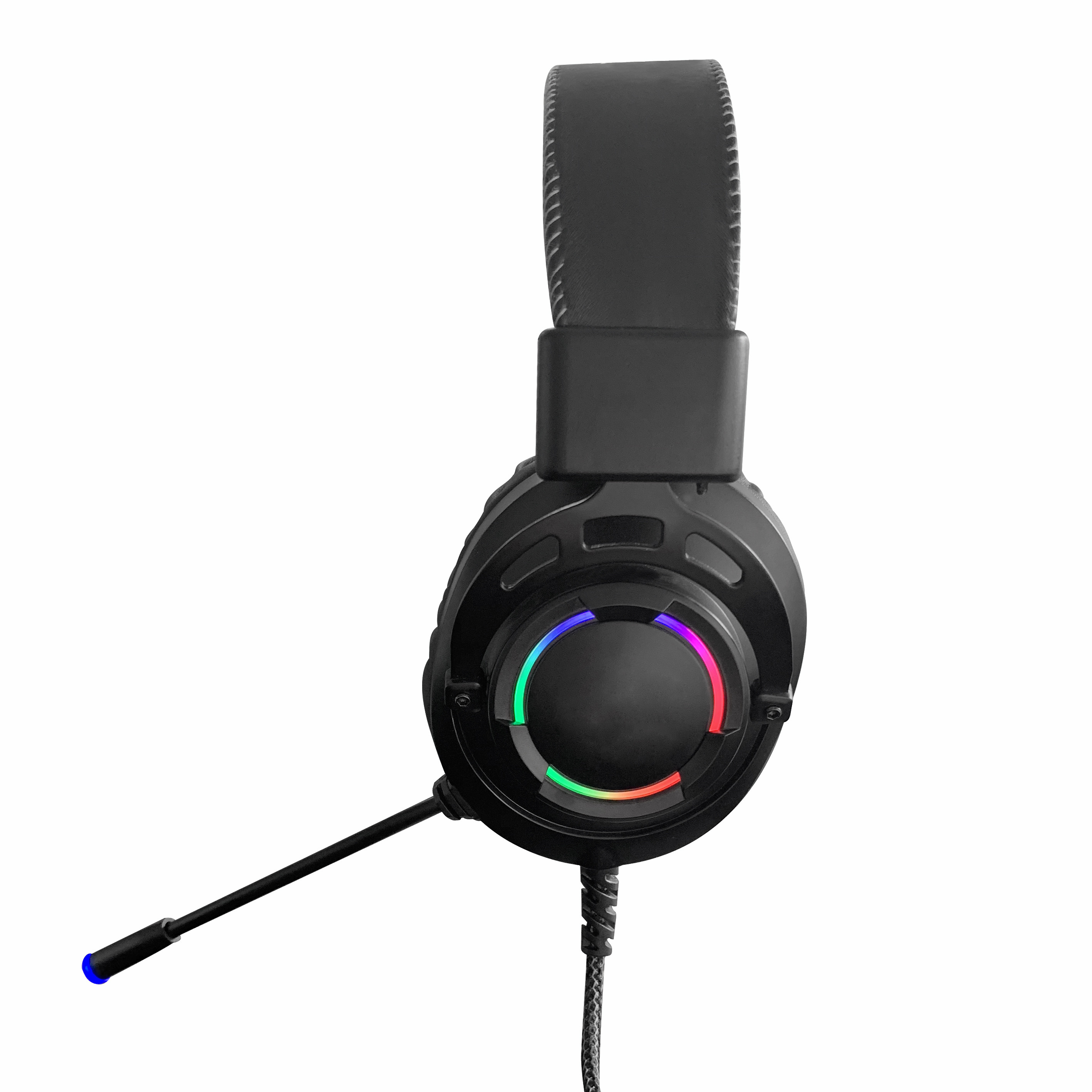 LED Sound Surrounding Wired Gaming Headphone With USB 3.5mm