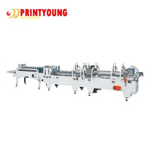 China AC220V Paperboard Folder Gluer Machine With Crash Lock Bottom factory