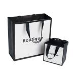 Commercial Luxury Shopping Gift Paper Bag with Custom Uniquecolour Printing