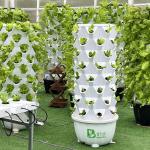65L 8 Layer 64 Holes Indoor Growing System Towers Vertical Garden Hydroponic