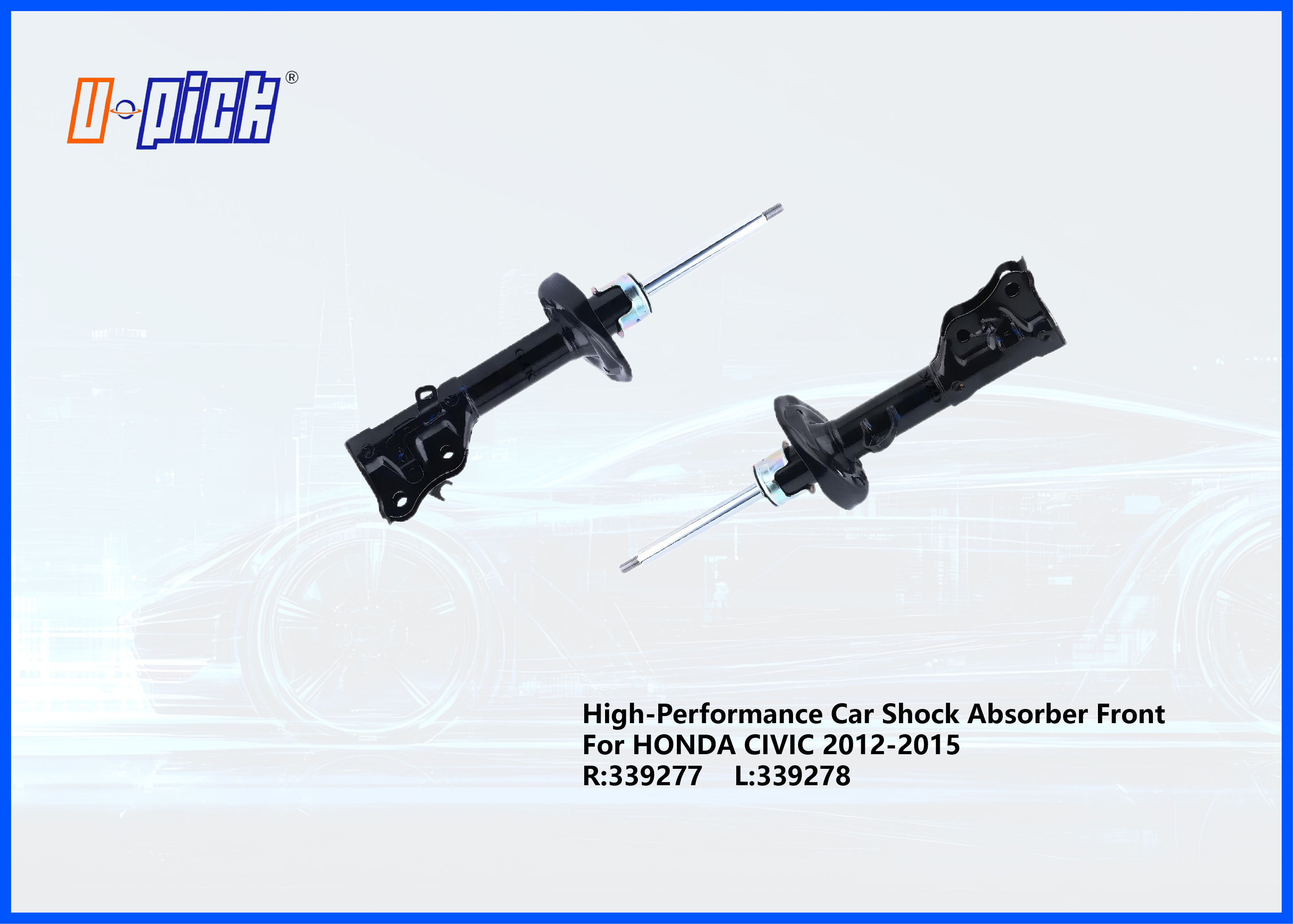 High-Performance Car Shock Absorber Front For HONDA CIVIC 2012-2015 R:339277 L:339278