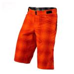 Orange Sublimation Custom Mountain Bike Downhill Shorts