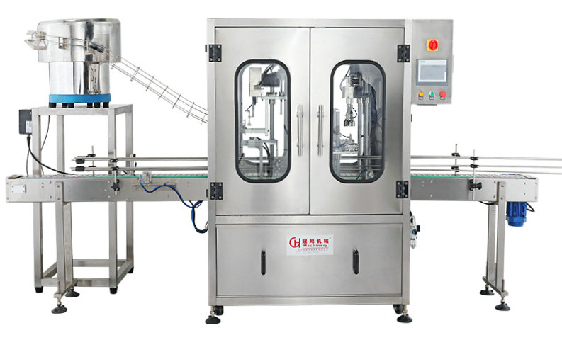 2000*1400*2380mm High Speed Automatic Plastic Bottle Screw Capping Machine for Capping
