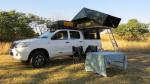 Anti UV 4x4 Camping Tents , Rooftop Pop Up Camper Tent With 2.3m Ladder