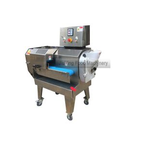 CNC Multi - Functional Vegetable Cutting Machine Double Head Kitchen Equipment