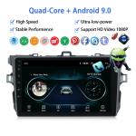 Touch Screen Universal Multimedia 2 Din 9 Inch Audio Stereo Android 9 Car Radio