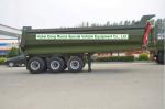 3 Axle U Shape Dump Semi Trailer Tipper Semi Trailer 30 ton U Type Hydraulic 24