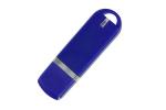 Plastic 3.0 8G USB blue color with customized logo and package