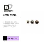 Anti Black Nickel Custom Decorative Brass Rivets , Decorative Rivets For