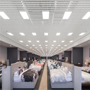 China 100X100 Light Weight Metal Ceiling Solution Aluminum Open Cell Ceiling System factory