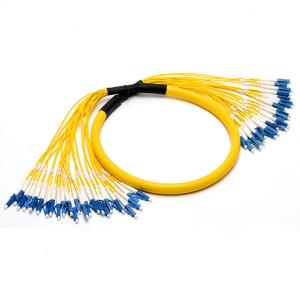 China Distribution Breakout Patchcord LC UPC LC UPC SC APC SC UPC 4 Cores 96 Cores Fiber Optic Patch Cord factory