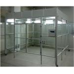 Power Coated Steel Softwall Cleanroom Pharmaceutical , Vertical Laminar Air Flow