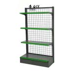 Factory Customized Size Color Logo Shanghai Xingye Shelf Yellow Mesh Gondola