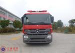 6x4 Drive Six Seats Mercedes-benz Chassis Foam Firefighting Vehicle 90L/s Flow