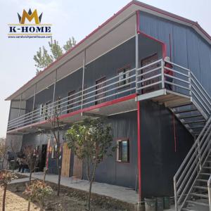 China Portable Sandwich Panel House With Rain Shelter Easy Assembling factory