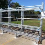 I Beam Heavy Duty Cantilever Shelves SGS Adjustable Cantilever Racking