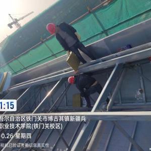 China Q235 Galvanized Steel Truss Structure Large Bending Capacity Gray Color factory