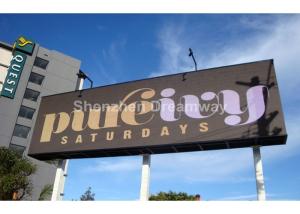 China Static 2R1G1B P 20 Outdoor LED Billboard 800Hz Refresh / 6000 nits High brightness LED Display factory