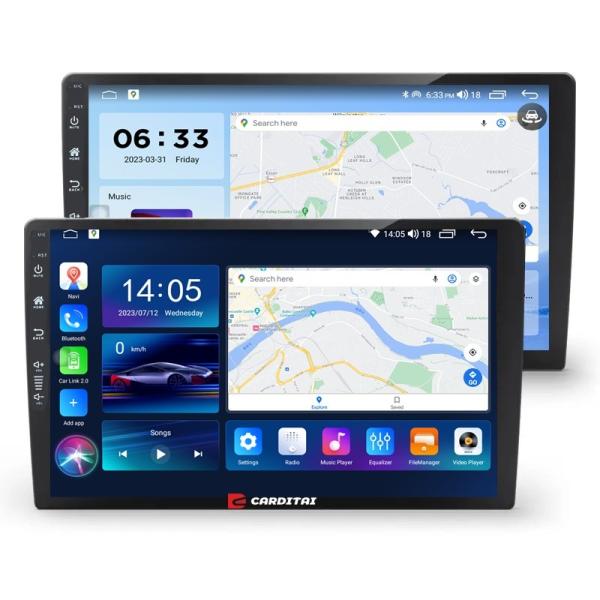 1280*800 Display Resolution Universal Year Car Stereo with Bluetooth and GPS 1G