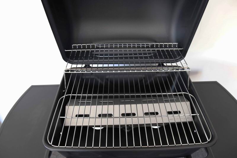 Chrome Plated Kitchen Gas BBQ Grill for Garden Barbecue Rotisserie Propane Stove